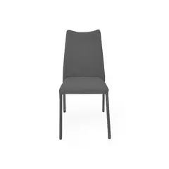 MICA - Silla de Comedor Moderna en Poliéster Rosado (Incluye 1 Silla)