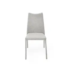 MICA - Silla de Comedor Moderna en Poliéster Rosado (Incluye 1 Silla)