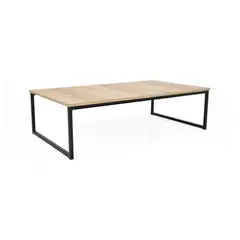 HOGAR VENECIA - Mesa de Centro Moderna Rectangular en Aglomerado MDP Dalen 110 x 30 x 60 cm Venecia - Mueble