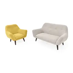 MICA - Juego de Sala Laos 2-1 Cuerpos - Mueble - Mueble