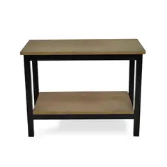 MICA - Mesa Auxiliar Moderna Rectangular en Aglomerado MDF 62 x 48 x 30 cm - Mueble