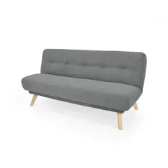 ROCA - Sofá Cama Moderno en Poliéster 3 Puestos Croacia 182 x 85 x 45 cm Mica