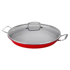 CUISINART - Paellera Antiadherente Acero 38 cm