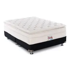 AMERICANA DE COLCHONES - Colchón con basecama Semidoble Espuma Comb Ameri Prem 120 x 190 cm