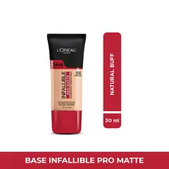 LOREAL PARIS - Base Líquida Pro Matte Infallible Loreal 30 ml