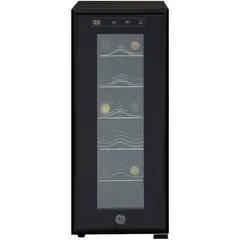 GENERAL ELECTRIC - Cava de vinos GE Appliances 12 botellas negra GW12XDBB
