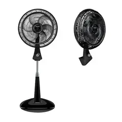 SAMURAI - Ventilador de Pared Silence Force Plus Negro 3 Velocidades