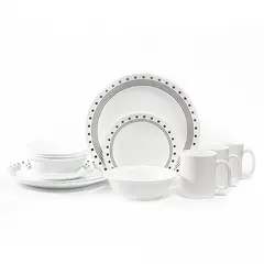 CORELLE - Vajilla Corelle: City Block 4 puestos 16 piezas