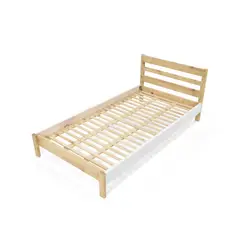 MICA - Cama para Colchón Sencilla Carmona en Madera 106 x 201 cm