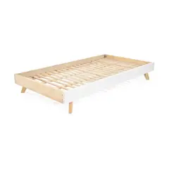 MICA - Cama para Colchón Sencilla Carmona en Madera 107 x 202 cm