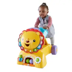FISHER PRICE - Fisher-Price: Caminador León Camina Conmigo