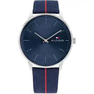 TOMMY HILFIGER - Reloj para Hombre Hendrix . Reloj Análogo Nailon Azul