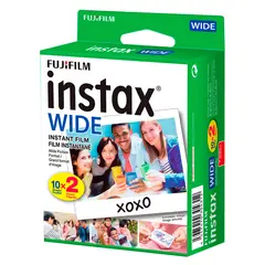 FUJIFILM - Instax Wide Twinpack 20 películas