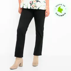 NEWPORT - Pantalón Wide Leg Mujer Tiro medio