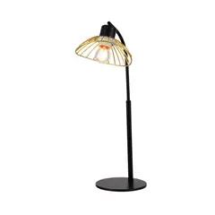 LIENXO - Lámpara de Mesa Decorativa Moderna Angel Gold 48 x 16 cm