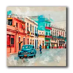MICA - Cuadro Poliéster Calle Ciudad S