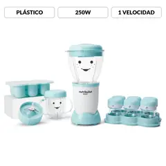 NUTRIBULLET - Licuadora para bebé Baby de 18 Piezas