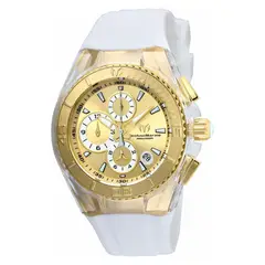 TECHNOMARINE - Reloj para Mujer Cruise . Reloj Análogo Silicona Blanco