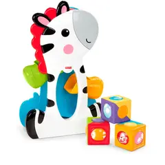 FISHER - Juguete de Bebé Price Cebra Bloques de Actividades