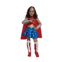 WARNER BROS - Disfraz para niña Mujer Maravilla