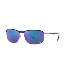 RAY-BAN - Gafas De Sol Rayban Blue On Gunmetal Polar Grey Mirror Blue
