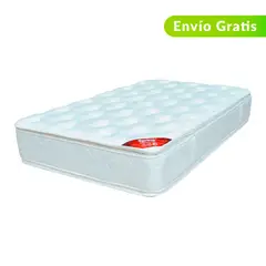 COLCHONES SPRING - Colchón Doble Firme Ortopédico con Doble Pillow Resortado Supreme 140 x 190 cm - 0% Interés a 3, 6 o 12 Cuotas Pagando con tu CMR Banco Falabella