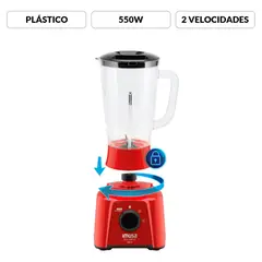 IMUSA - Licuadora Powermix 550w 2 Velocidades