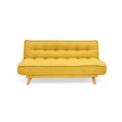 MICA - Sofá Cama Moderno en Poliéster 3 Puestos Ghana 180 x 84 x 90 cm