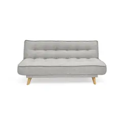 MICA - Sofá Cama Moderno en Poliéster 3 Puestos Ghana 180 x 84 x 90 cm
