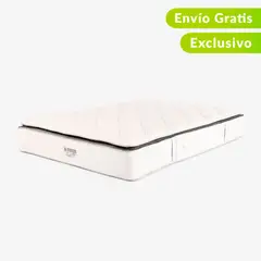 AMERICANA DE COLCHONES - Colchón Sencillo Firmeza Media Ortopédico Resortado con Pillow A Cinco 100 x 190 cm + Almohada - 0% Interés a 3, 6 o 12 Cuotas Pagando con tu CMR Banco Falabella