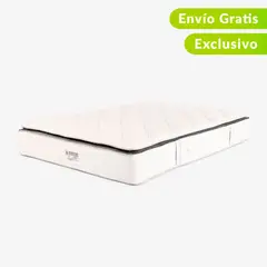 AMERICANA DE COLCHONES - Colchón Semidoble Firmeza Media Ortopédico Resortado con Pillow A Cinco 120 x 190 cm + Almohada - 0% Interés a 3, 6 o 12 Cuotas Pagando con tu CMR Banco Falabella