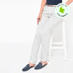 NEWPORT - Pantalón Skinny Mujer Tiro medio