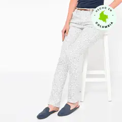NEWPORT - Pantalón Skinny Mujer Tiro medio