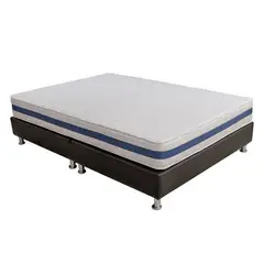 COLCHONES RELAX - Colchón con basecama Doble Espuma Light 140 x 190 cm
