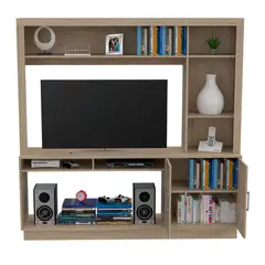 RTA MUEBLES - Centro de Entretenimiento de 180 x 180 x 40 cm, Mueble de TV Moderno para Televisor de 50 Pulgadas,