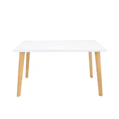 MICA - Mesa de Comedor Moderna para 6 personas en Madera Rectangular