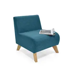 MICA - Poltrona Moderna en Tela Taniz 70 x 60 x 70 cm