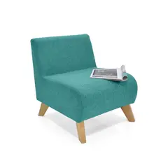 MICA - Poltrona Moderna en Tela Taniz 70 x 60 x 70 cm