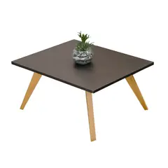 MICA - Mesa de Centro Moderna Rectangular en Aglomerado MDP Taniz 50 x 32 x 64 cm - Mueble
