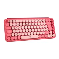 LOGITECH - Teclado POP Inalámbrico bluetooth con receptor USB para computador