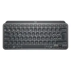 LOGITECH - Teclado MX Keys Mini Bluetooth, teclado inalámbrico. Conexión hasta 3 dispositivos para computador, teléfonos o tablets