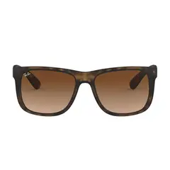 RAY BAN - Gafas de sol RB4165 para Hombre . Marco Rubber Light Havana Lente Brown Gradient Dark Brown