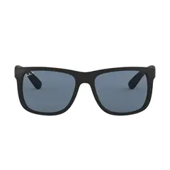 RAY BAN - Gafas de sol RB4165 para Hombre . Marco Rubber Black Lente Dark Blue