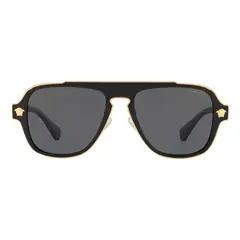VERSACE - Gafas De Sol Black Dark Grey Polar
