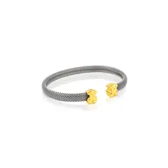 TOUS - Pulsera Para Mujer con Mesh kaos Icon Oro