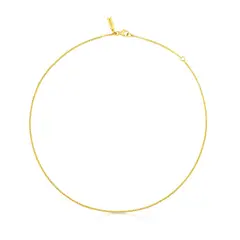 TOUS - Gargantilla Con Baño De Oro 18 Kt Sobre Plata Chain