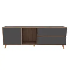 RTA MUEBLES - Mueble de Televisión Moderno de 1584 x 584 x 385 cm para Televisores de Hasta 60 Pulgadas,