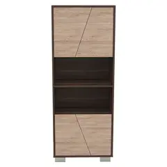 RTA MUEBLES - Biblioteca Moderna en Madera 153.5 x 59.5 x 38 cm