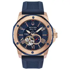 BULOVA - Reloj Hombre Marine M Rubb
