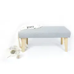 MICA - Banqueta Moderna en Madera 40 x 47 x 100 cm